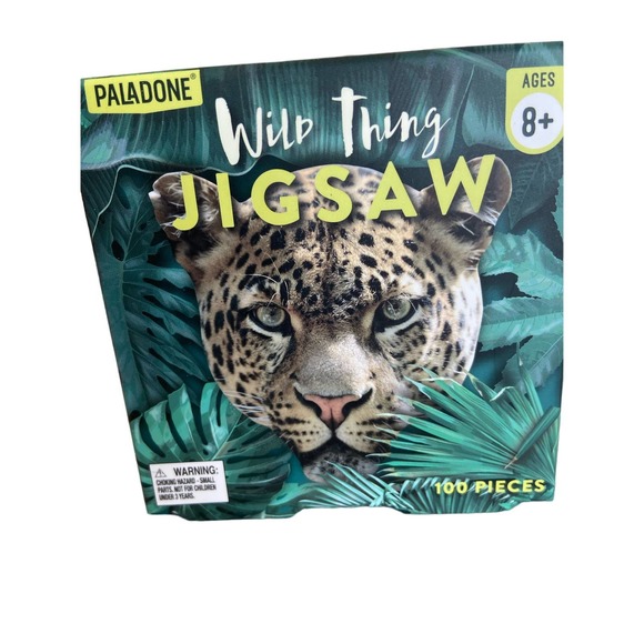 Paladone Wild Thing Animal Face Jigsaw 2 100 Piece Puzzles - Picture 3 of 4